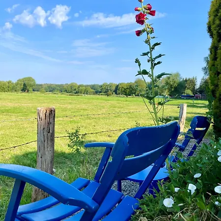 Reetdachhaus In Seenaehe, Ruhige Lage, Kamin & Terrasse Сasa de vacaciones