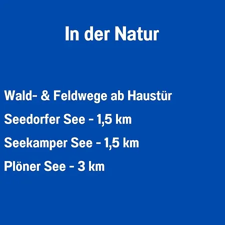 Vakantiehuis Reetdachhaus In Seenaehe, Ruhige Lage, Kamin & Terrasse Seedorf (Segeberg)
